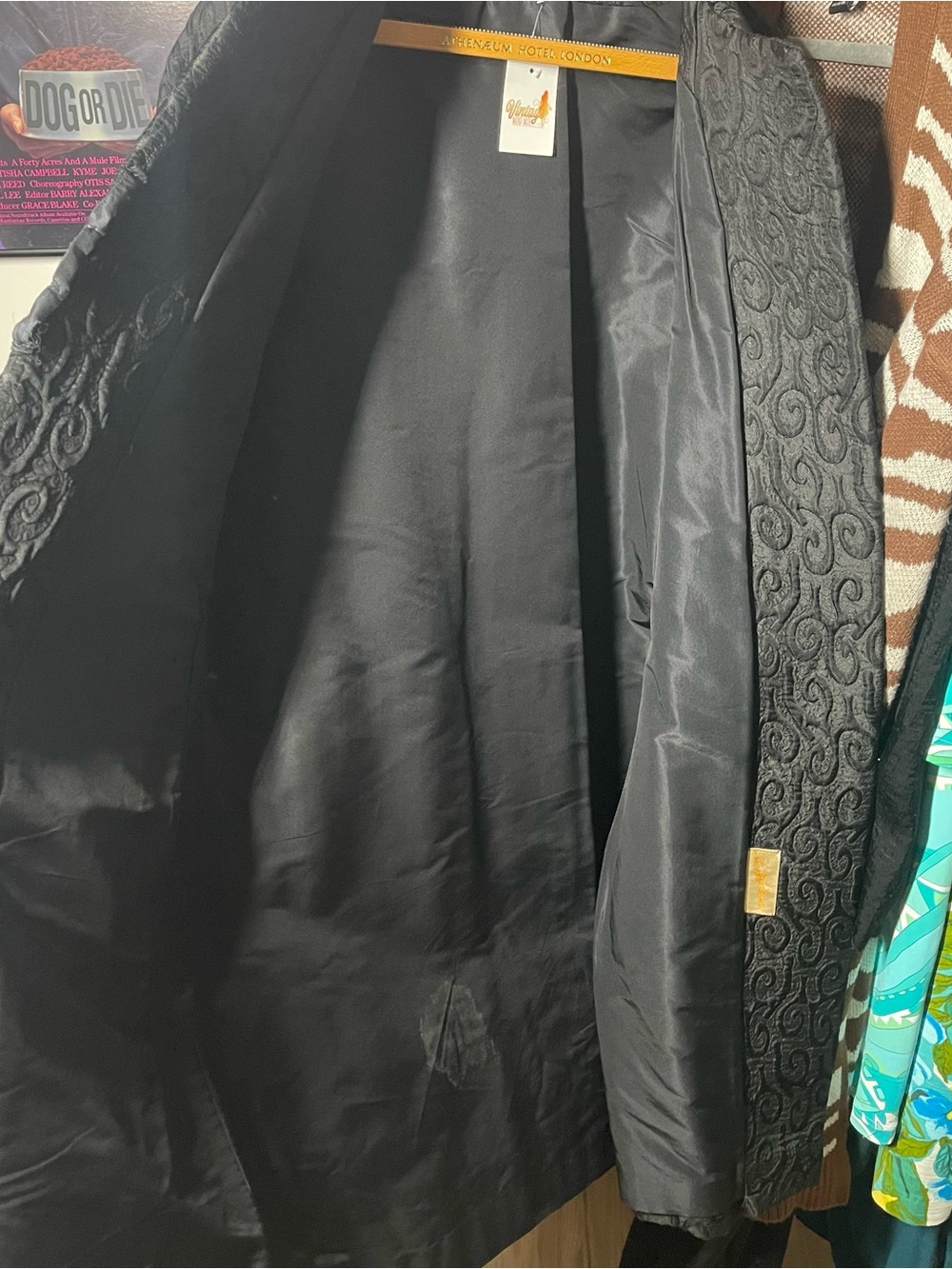 Embroided vintage dress coat - Picture 7 of 7